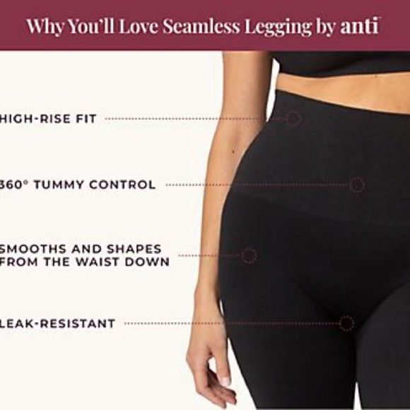 NWT NIP Anti x Proof Seamless Compression Legging Legging Size Small - Picture 3 of 13